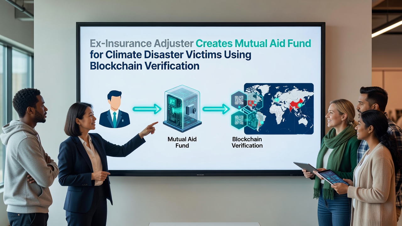 Ex-Insurance Adjuster Launches Blockchain-Based Mutual Aid Fund for Climate Disaster Victims